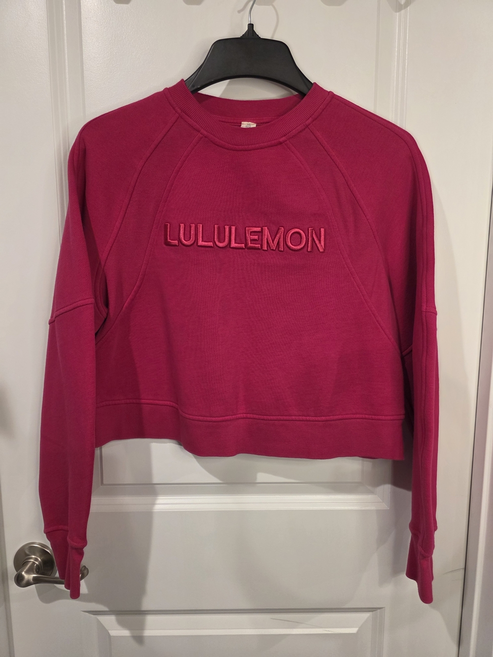 Lululemon Scuba Oversized Workmark Pullover Crew